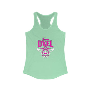 team DYEL pink tank top