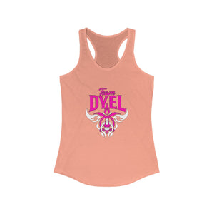 team DYEL pink tank top