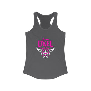 team DYEL pink tank top
