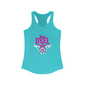 team DYEL pink tank top
