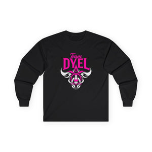 Team DYEL pink long Sleeve Tee