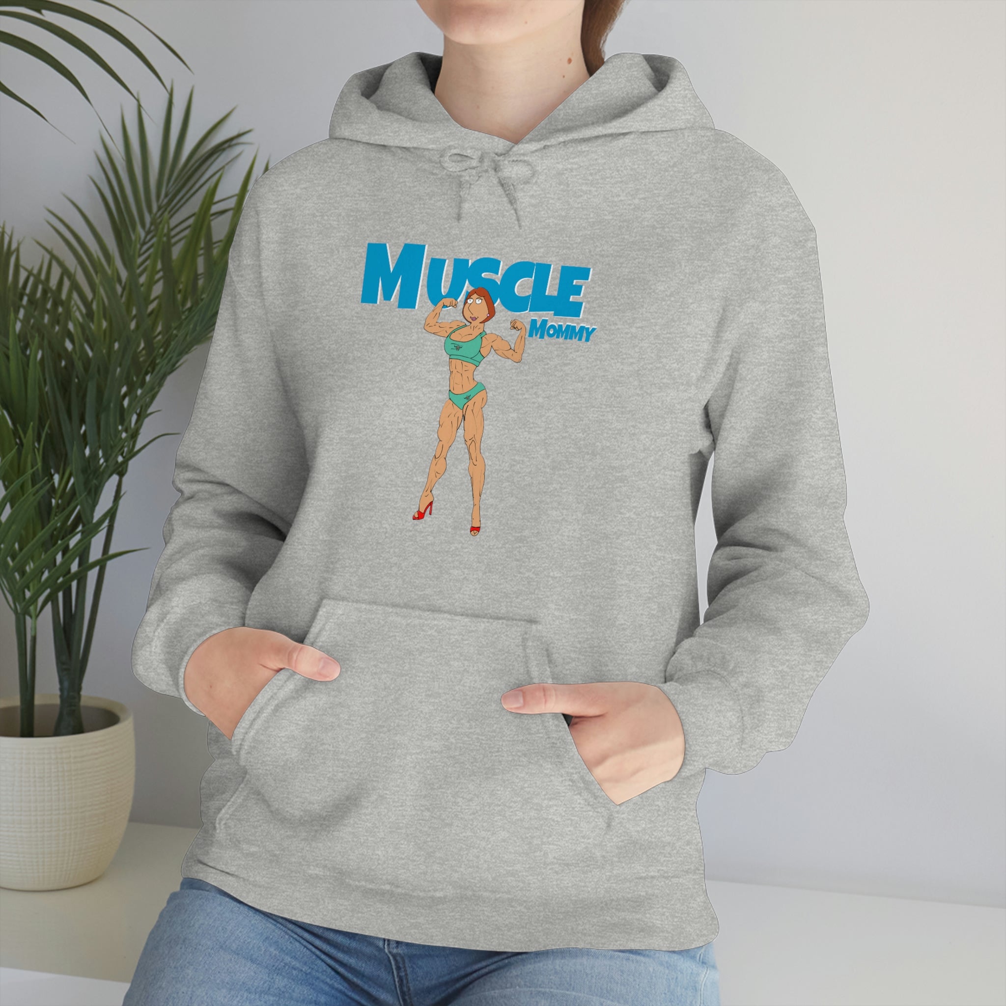 muscle mommy hoodie