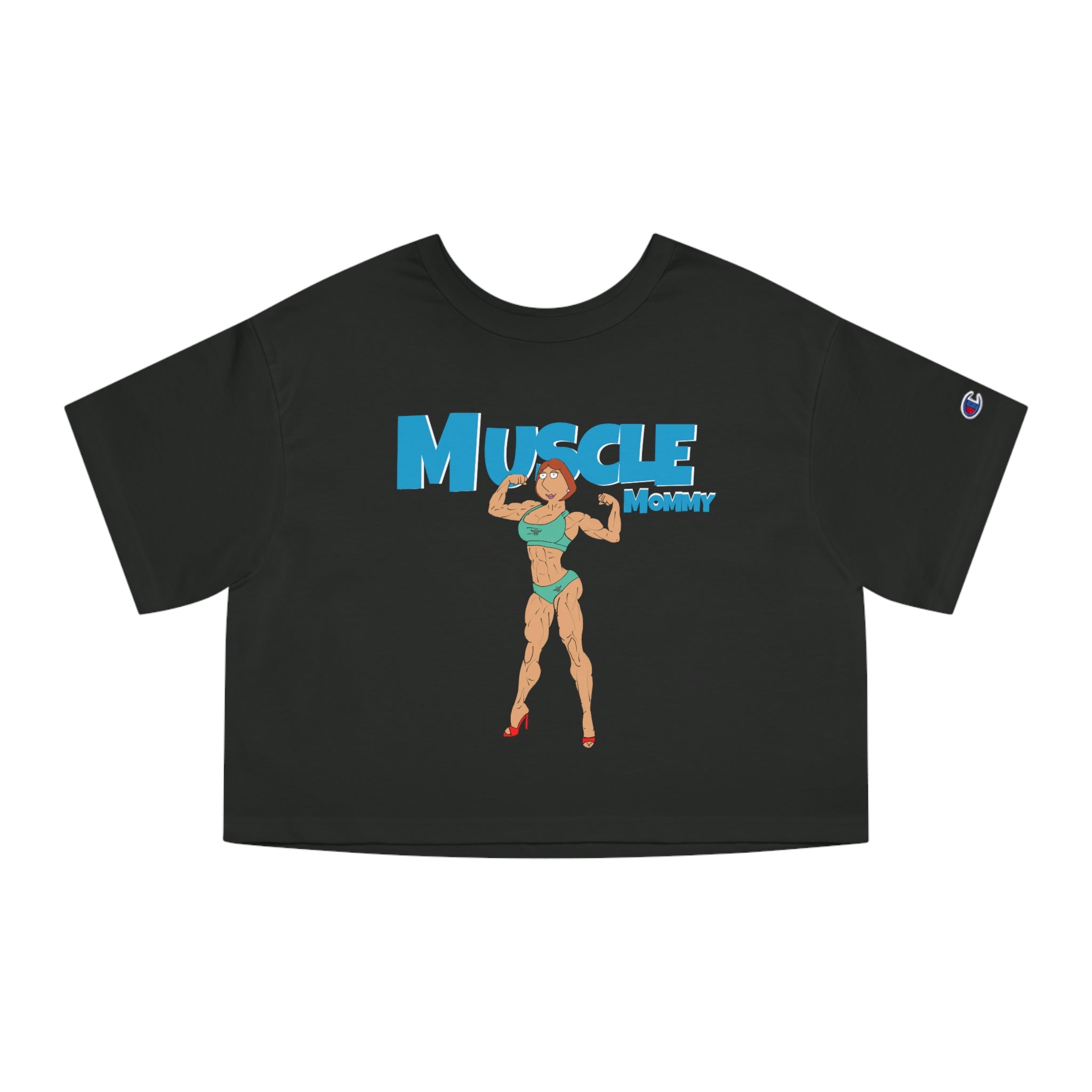 muscle mommy Cropped T-Shirt