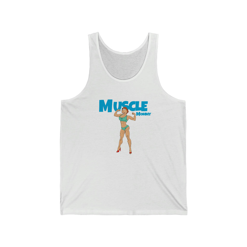 Unisex muscle mommy tank top