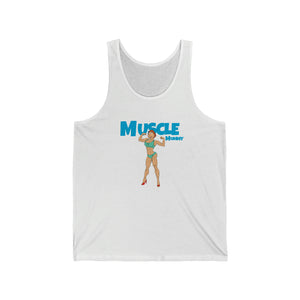 Unisex muscle mommy tank top