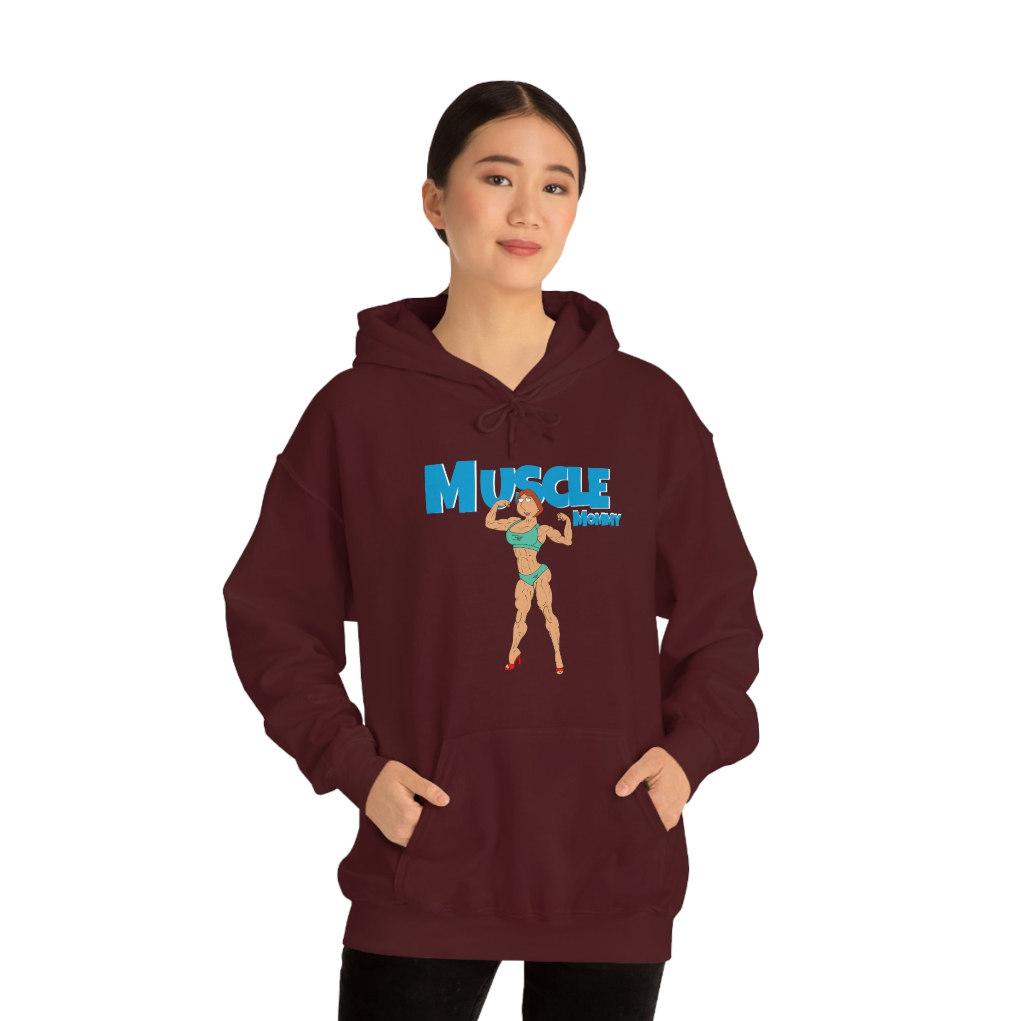 muscle mommy hoodie