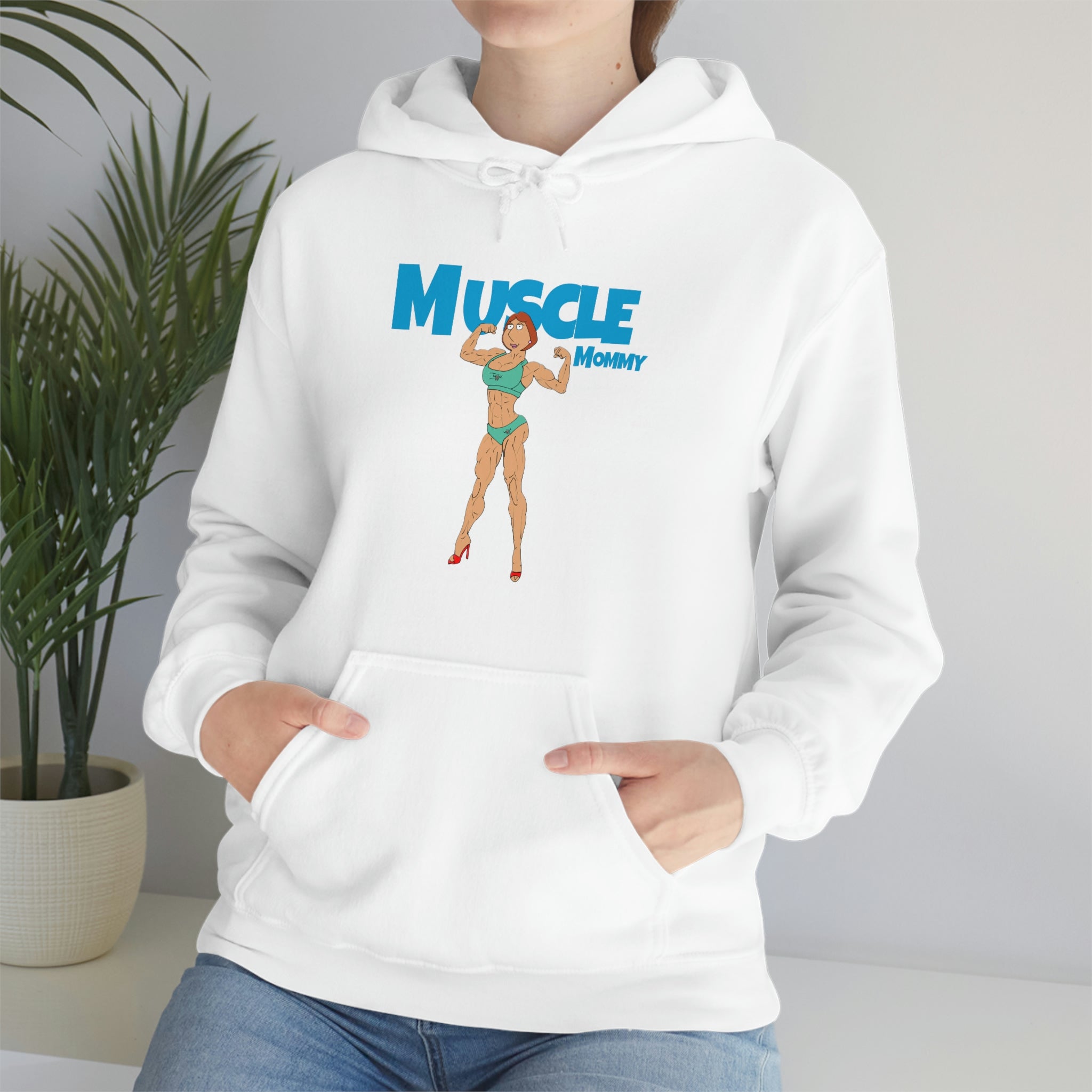 muscle mommy hoodie