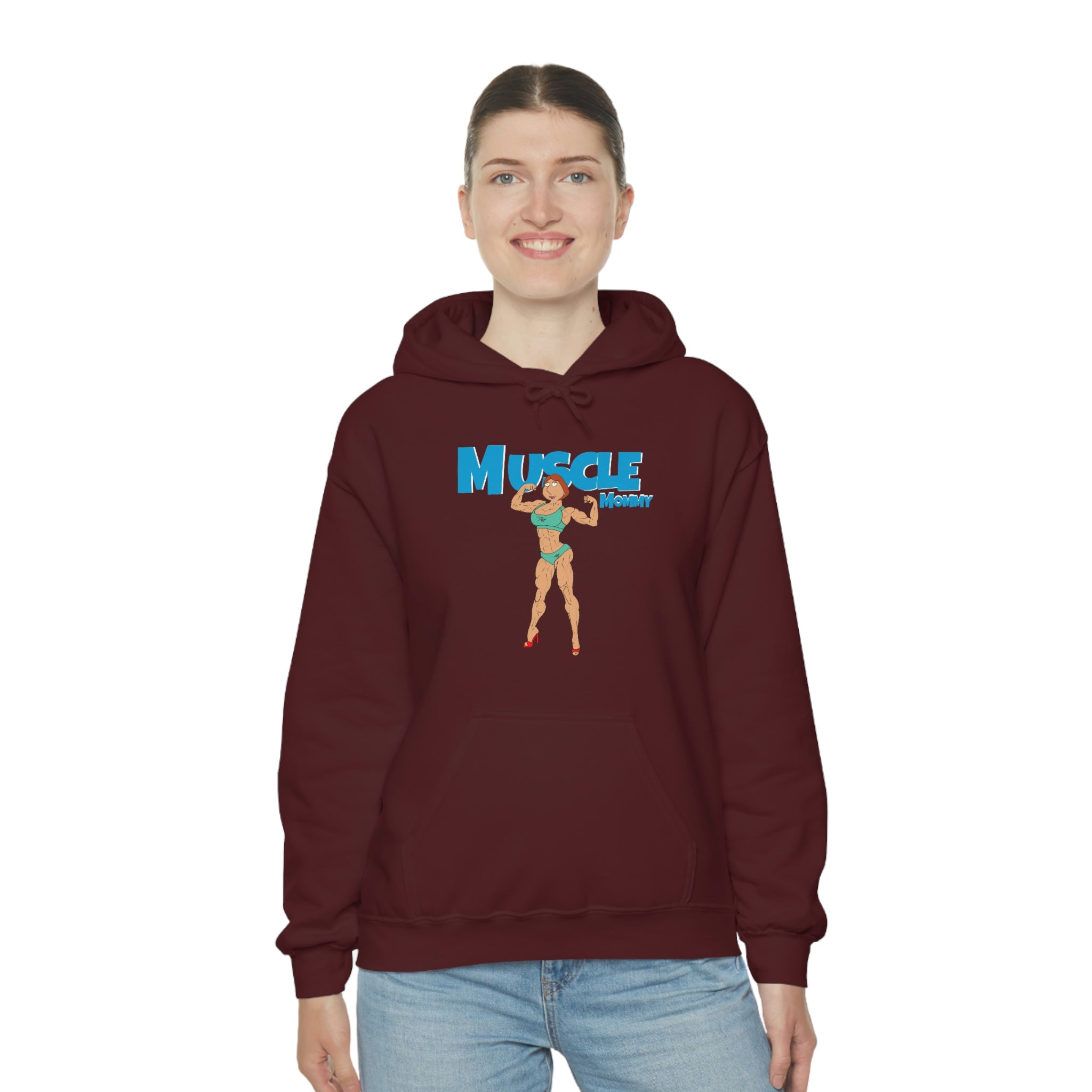 muscle mommy hoodie