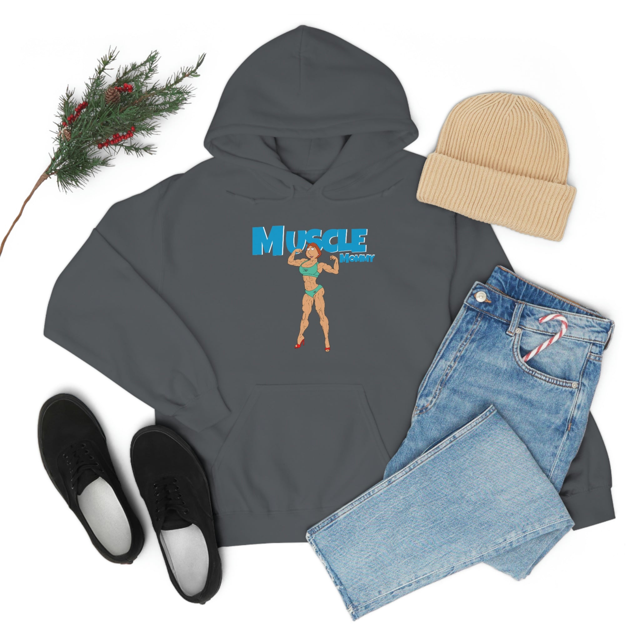 muscle mommy hoodie