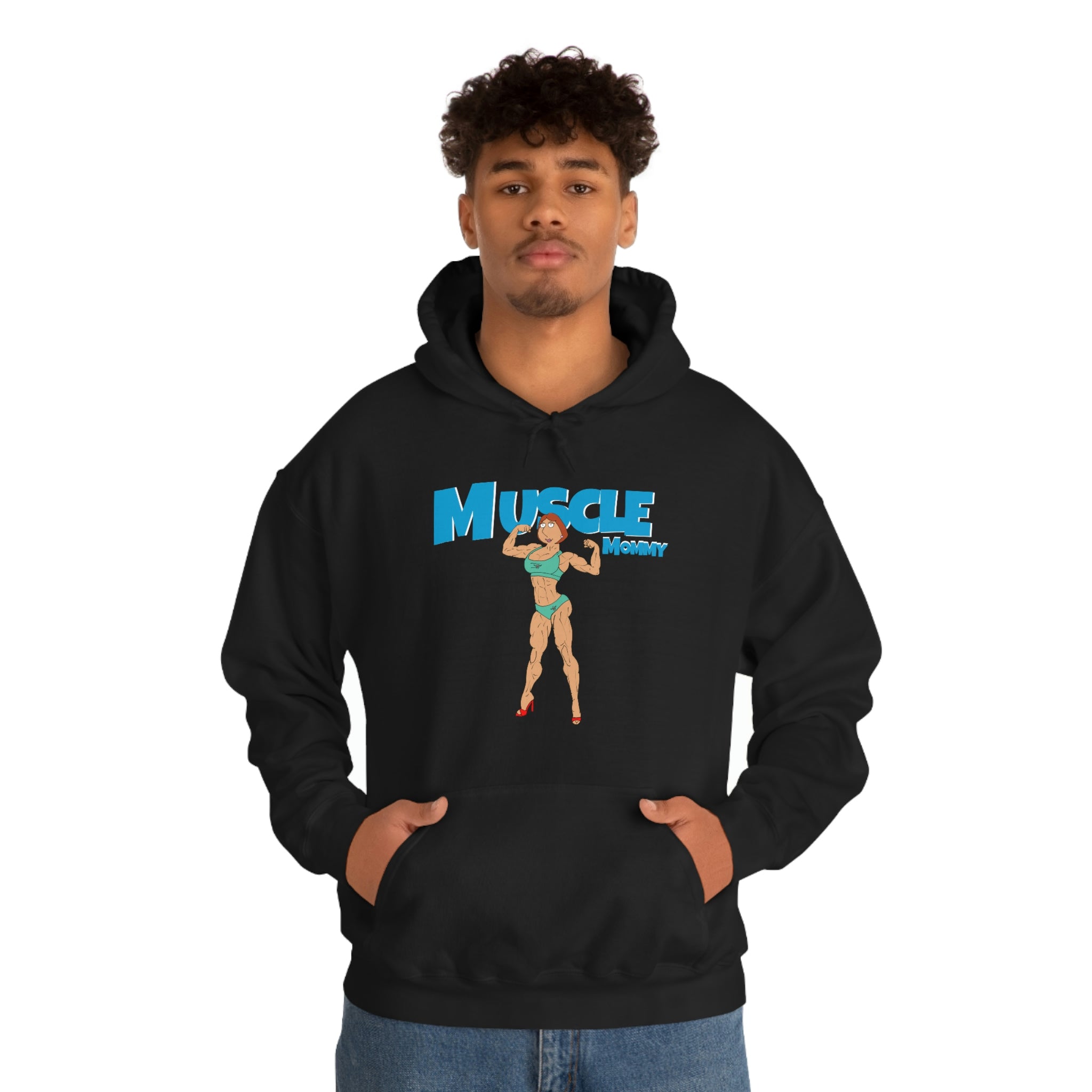 muscle mommy hoodie