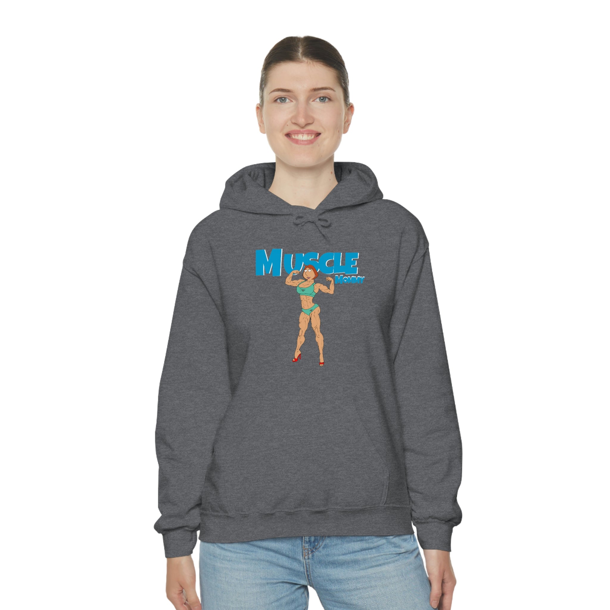 muscle mommy hoodie