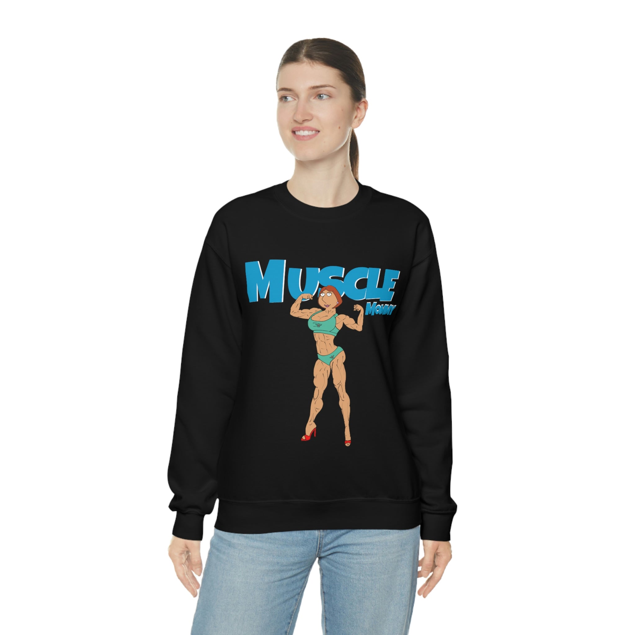 muscle mommy Crewneck Sweatshirt
