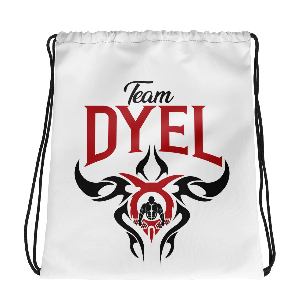 Team DYEL Drawstring bag